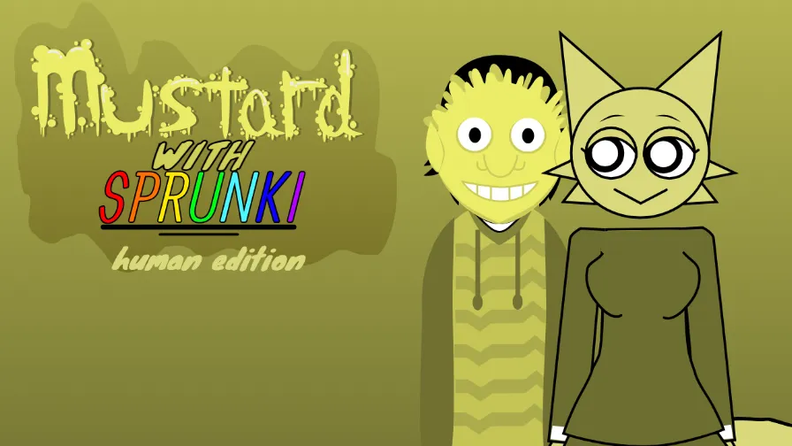 Cover for Sprunki Mustard But Human