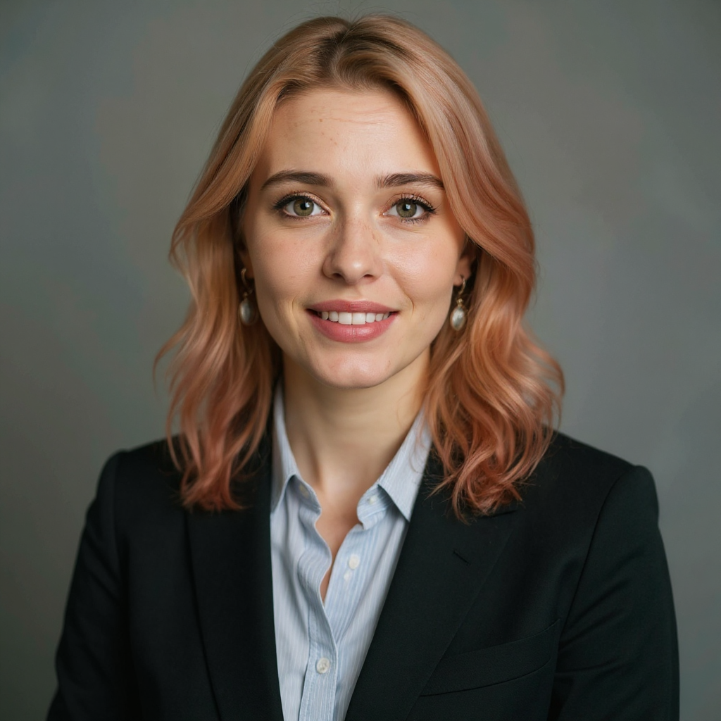 Professionelles Business-Kopfportrait mit Studiobeleuchtung