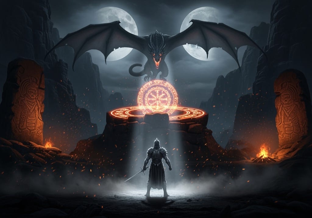 AI Generated Fantasy Scene