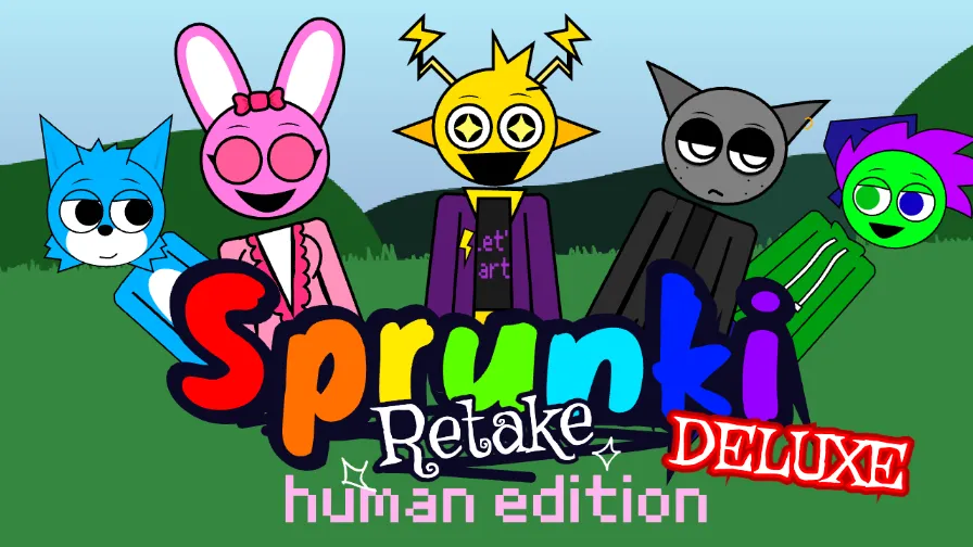 Sprunki Retake Deluxe Human