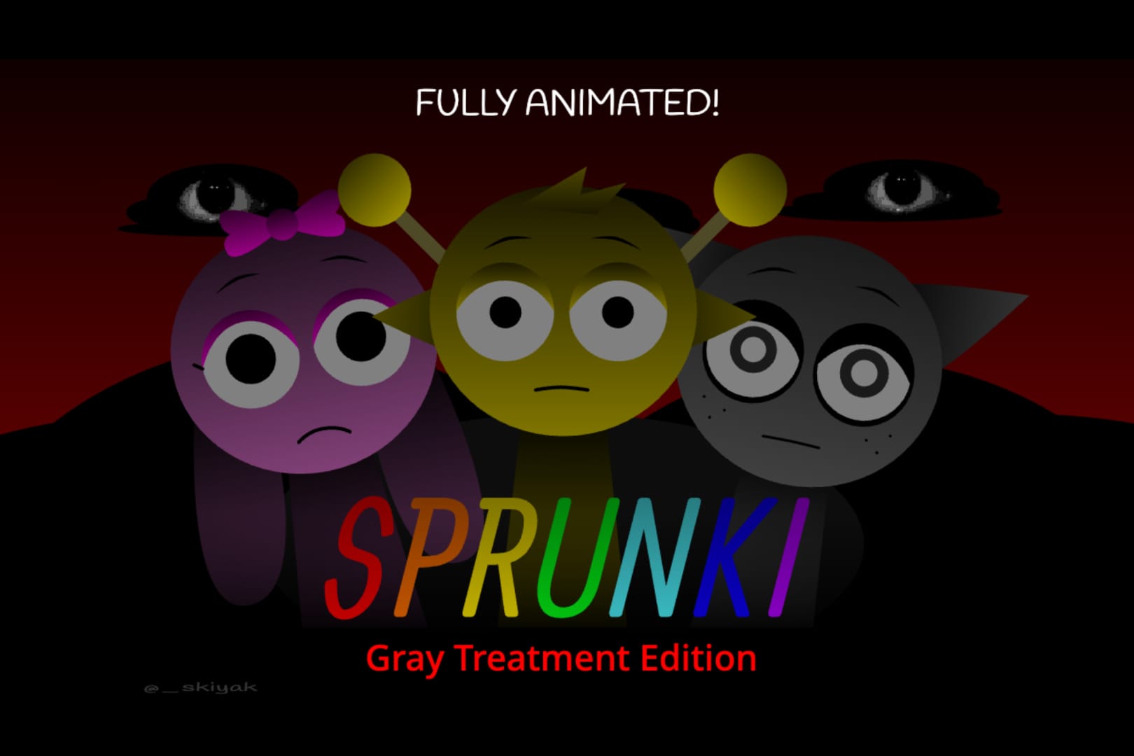 Sprunki Gray Treatment But OG  Style