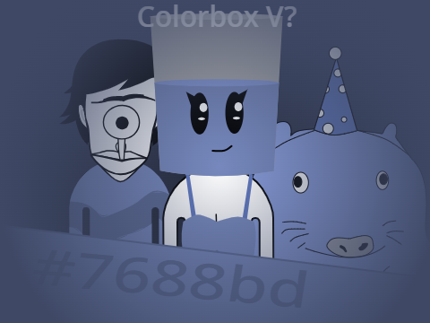 Colorbox #7688bd