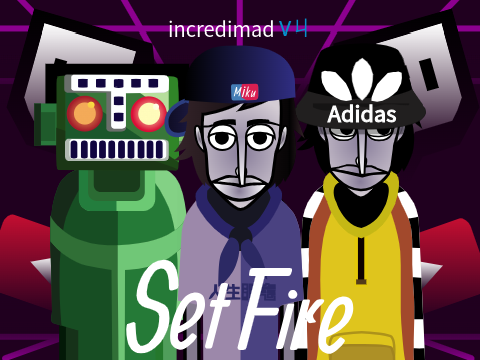 Cover for Incredimad Set Fire