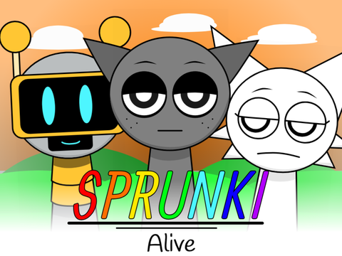 Cover for Sprunki but Alive