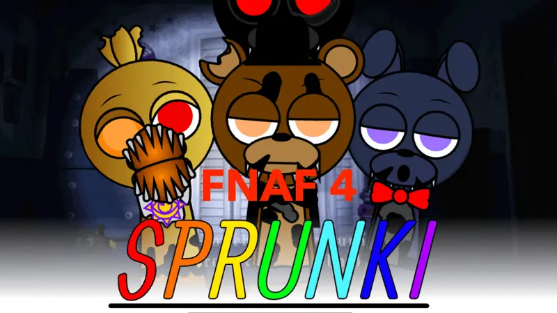 Cover for Sprunki Fnaf 4