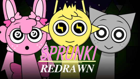 Cover for Sprunki Night Time Redrawn