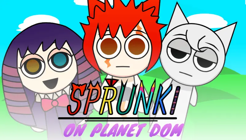 Cover for Sprunki On Planet Dom