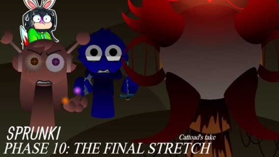 Cover for Sprunki Phase 10: The Final Stretch (Cattoad's Take) - Play Online