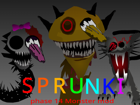 Cover for Sprunki Phase 14 Monster