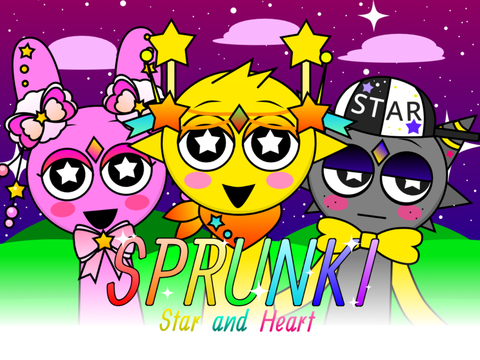 Cover for Sprunki Star and Heart