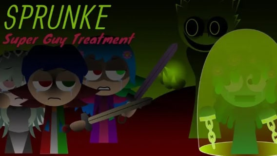 Cover for Sprunki Super Guy Treatment