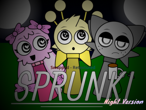 Sprunki Swapped Retextured (Night Version)